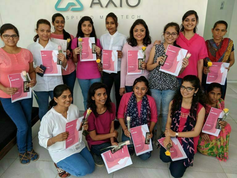 Celebrating the Women's Day at Axio