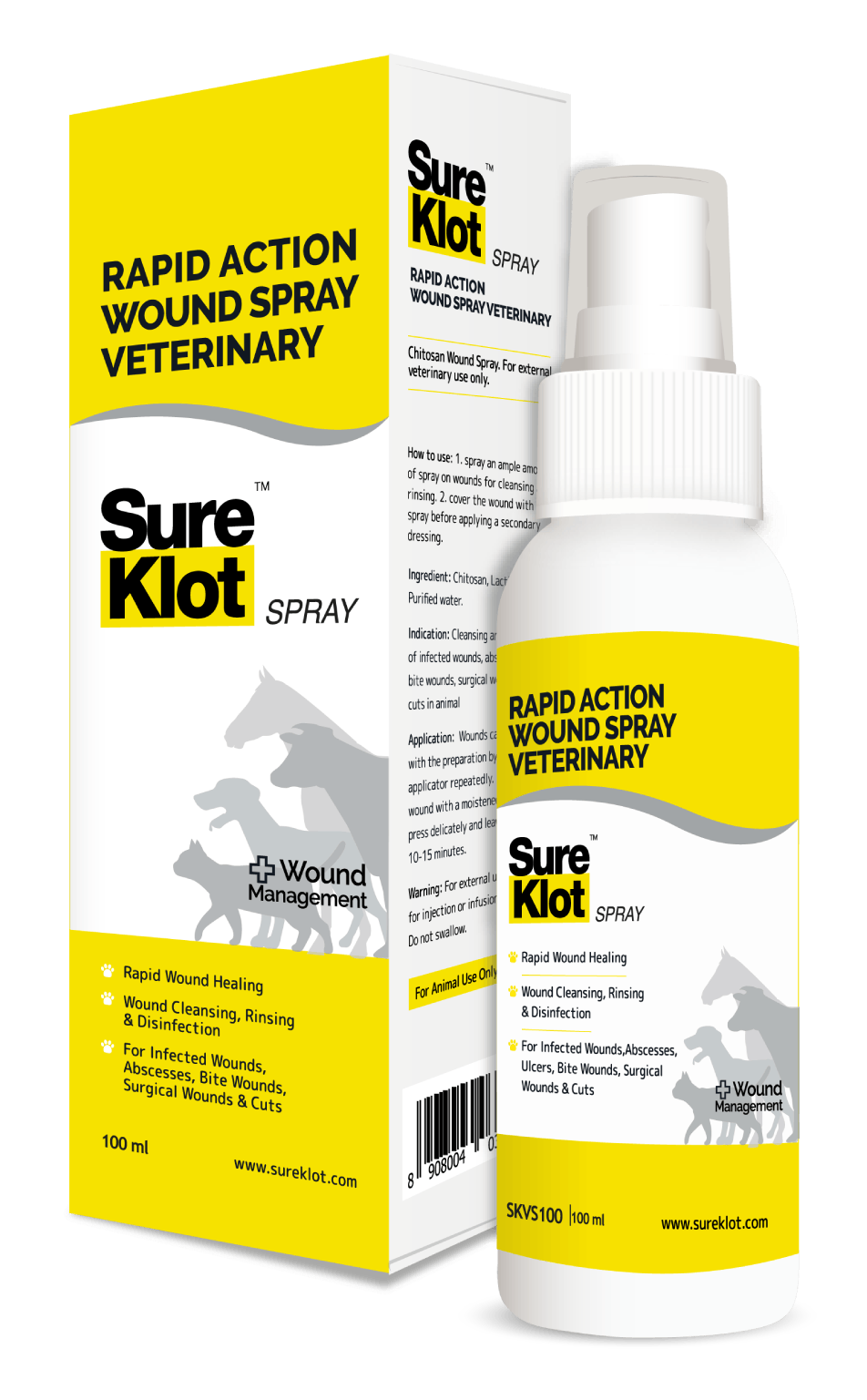 veterinary wound spray for pets dogs cats