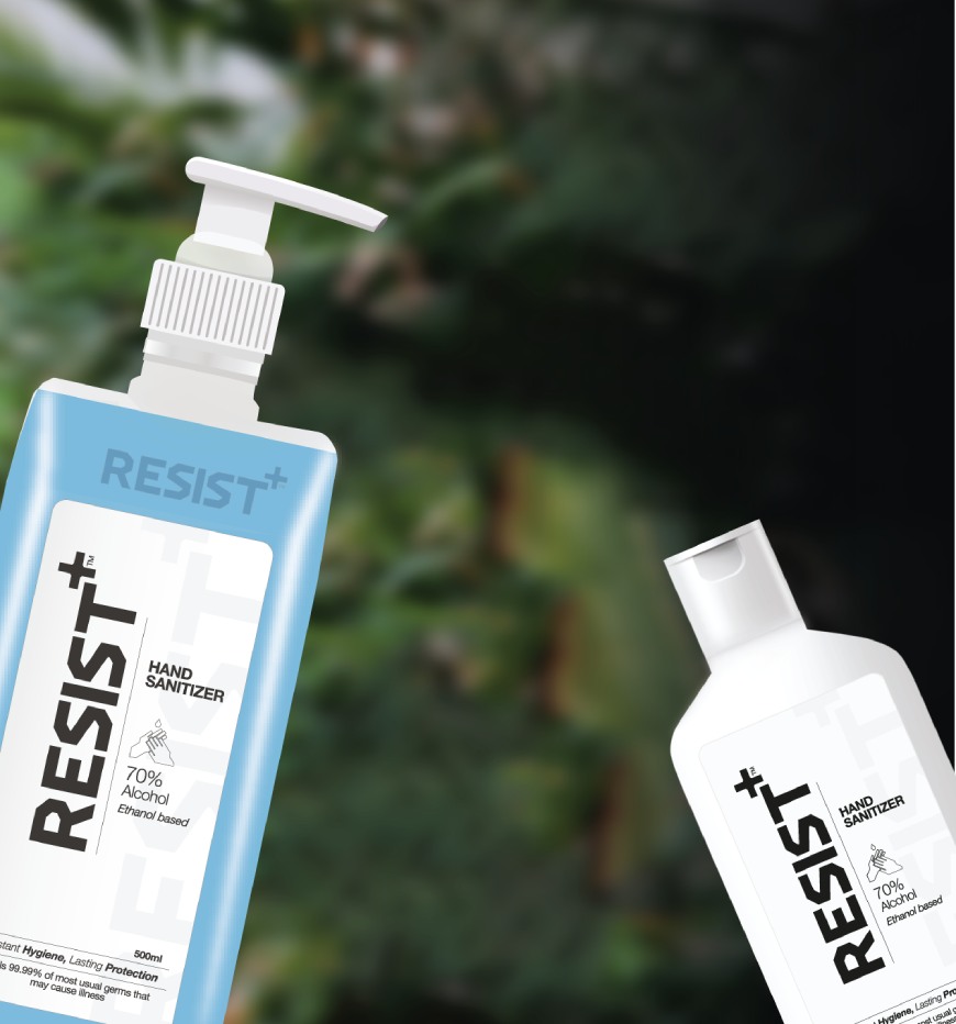 Hand Sanitizers and Surface Disinfectant - Resist Plus